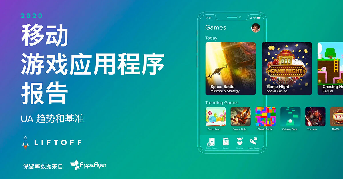 2020 年移动游戏应用程序报告